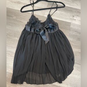 Black Victoria secret lingerie top nwt